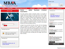 Tablet Screenshot of mbaa.org.mt